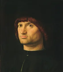 Portret van een Man, of De Condottiere, 1475